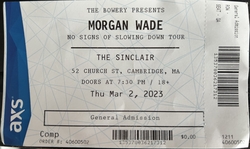 No Signs of Slowing Down Tour on Mar 2, 2023 [660-small]