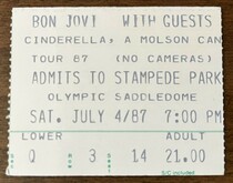 Bon Jovi / Cinderella on Jul 4, 1987 [816-small]