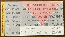 Aerosmith / White Lion on May 14, 1988 [822-small]