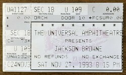Jackson Browne on Nov 27, 1993 [918-small]
