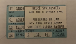 Bruce Springsteen the E street band on Jul 1, 1984 [234-small]