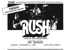 Rush / Pat Travers on Nov 14, 1978 [243-small]
