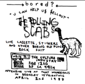 tags: The Rolling Scabs, Advertisement - Frightwig / The Mr. T Experience / The Rolling Scabs / Bitch Fight on Apr 2, 1988 [450-small]