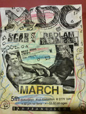 tags: MDC, Bedlam Rovers, The Rolling Scabs, San Francisco, California, United States, Gig Poster, Klub Komotion - MDC / Bedlam Rovers / The Rolling Scabs on Mar 5, 1988 [454-small]