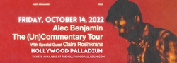 Alec Benjamin / Claire Rosinkranz / Sarah Cothran on Oct 14, 2022 [650-small]