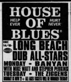 tags: Long Beach Dub All-Stars, The Ziggens, Advertisement, House Of Blues - Long Beach Dub All-Stars / H.R. / Half Pint / The Ziggens on Dec 15, 1998 [660-small]