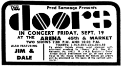 The Doors / Jim & Dale on Sep 19, 1969 [920-small]