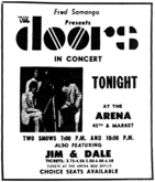 The Doors / Jim & Dale on Sep 19, 1969 [922-small]