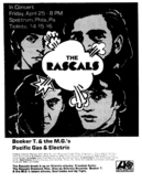 The Rascals / Pacific, Gas & Electric / Booker T and the MG's on Apr 25, 1969 [956-small]