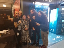 Temperance with fan (& CA user) Trialia post-gig after singing a harmonised Happy Birthday to them., tags: Temperance, Manchester, England, United Kingdom - Tarja / Temperance / Beneath the Embers on Feb 4, 2023 [118-small]