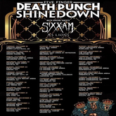 Five Finger Death Punch  / Shinedown / Sixx A.M. / As Lions on Dec 9, 2016 [221-small]