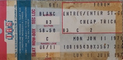 Cheap Trick / Graham Parker & The Rumor / Prism on Jun 11, 1979 [342-small]