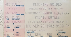 Blushing Brides on Sep 23, 1982 [371-small]