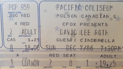 David Lee Roth Dec 7 1986 on Dec 7, 1986 [379-small]