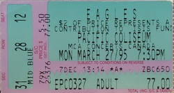 The Eagles on Mar 27, 1995 [380-small]