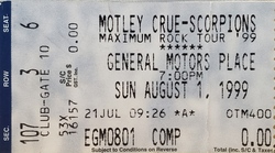 Scorpions / Mötley Crüe on Aug 1, 1999 [393-small]