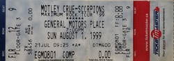Scorpions / Mötley Crüe on Aug 1, 1999 [394-small]
