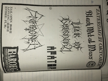 Black Metal Mass X on Oct 21, 1995 [597-small]