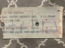 The Cure on Aug 6, 1987 [605-small]