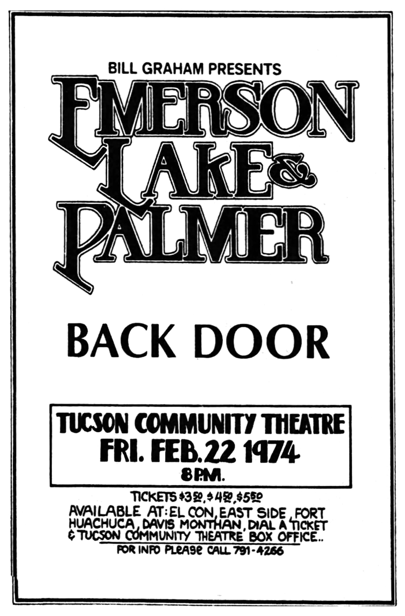 Emerson Lake and Palmer Concert & Tour History Concert Archives