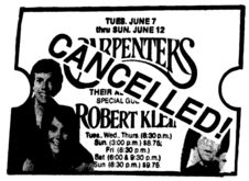 Carpenters / Robert Klein on Jun 7, 1977 [785-small]
