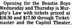 Beastie Boys / Public Enemy / Murphy's Law on Apr 1, 1987 [133-small]