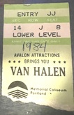 Van Halen / The Velcros on May 2, 1984 [194-small]