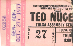 Ted Nugent / Nazareth on Oct 27, 1977 [399-small]