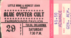 Blue Öyster Cult / Black Oak Arkansas  / Bliss on Oct 29, 1977 [401-small]