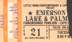 Emerson, Lake & Palmer on Feb 21, 1977 [408-small]