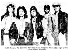 Night Ranger / Prophet on Nov 13, 1985 [147-small]
