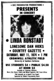 Linda Ronstadt / Dan Hicks / Country Gazette on May 11, 1974 [684-small]