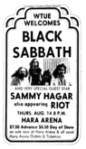 Black Sabbath / Sammy Hagar / Riot on Aug 14, 1980 [805-small]