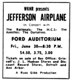 Jefferson Airplane / The Rationals / The Apostles / MC5 / The Ourselves on Jun 30, 1967 [832-small]