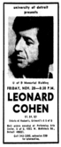 Leonard Cohen on Nov 20, 1970 [849-small]