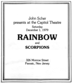 Rainbow / Scorpions on Dec 1, 1979 [861-small]