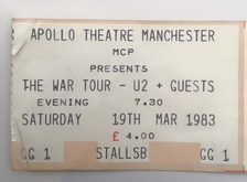 U2 on Mar 19, 1983 [441-small]