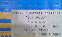 Miss Saigon on Oct 9, 1996 [464-small]