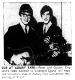 peter and gordon / The Orlons / The Esquires on Jul 11, 1964 [648-small]