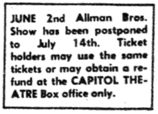Allman Brothers Band / JF Murphy and Salt on Jun 2, 1972 [699-small]