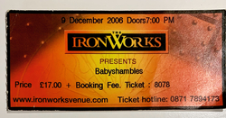 Babyshambles / The Holloways on Dec 9, 2006 [766-small]
