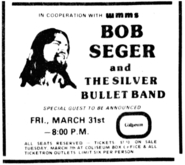 Bob Seger & The Silver Bullet Band / Sweet on Mar 31, 1978 [082-small]