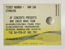 Klaxons / CSS / New Young Pony Club / The Sunshine Underground on Feb 6, 2007 [182-small]