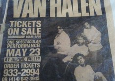 Van Halen / Bachman-Turner Overdrive on May 23, 1986 [651-small]