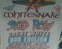 Whitesnake / Skid Row / Bad English / Great White / Hericane Alice on May 26, 1990 [662-small]