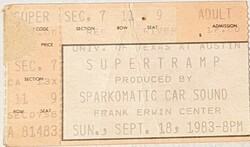 Supertramp on Sep 18, 1983 [663-small]