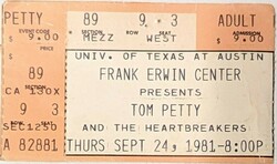 Tom Petty And The Heartbreakers / Joe Ely on Sep 24, 1981 [670-small]