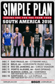 tags: Gig Poster - Simple Plan on Dec 7, 2016 [776-small]