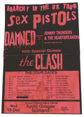 Sex Pistols / The Damned / The Clash / Johnny Thunders And The Heartbreakers on Dec 3, 1976 [930-small]
