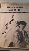 Sparks / Wild kingdom / Adore O'Hara on Jan 29, 1982 [940-small]